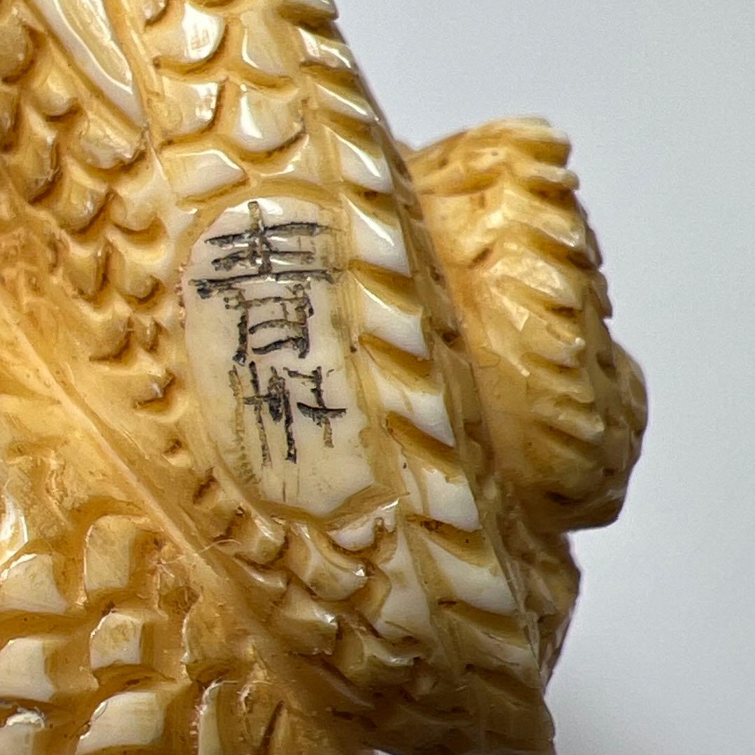 極上龍根付　19g 東Y8-0306☆2F