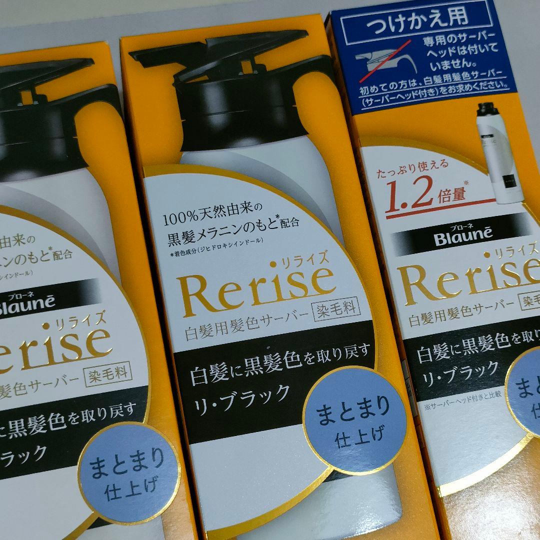 リライズ 白髪用髪色 まとまり仕上げ 本体２本 つけかえ1本