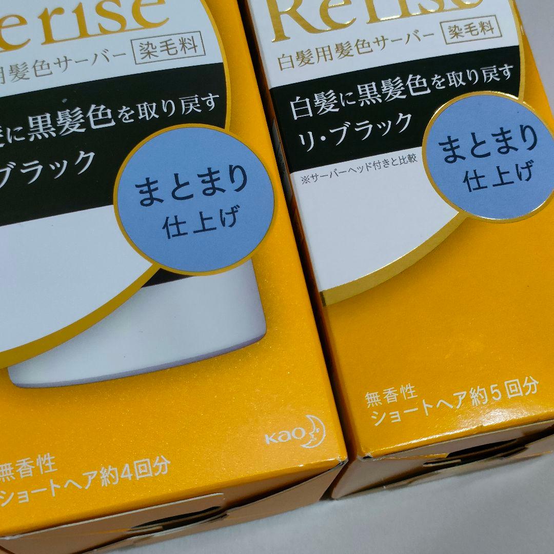 リライズ 白髪用髪色 まとまり仕上げ 本体２本 つけかえ1本