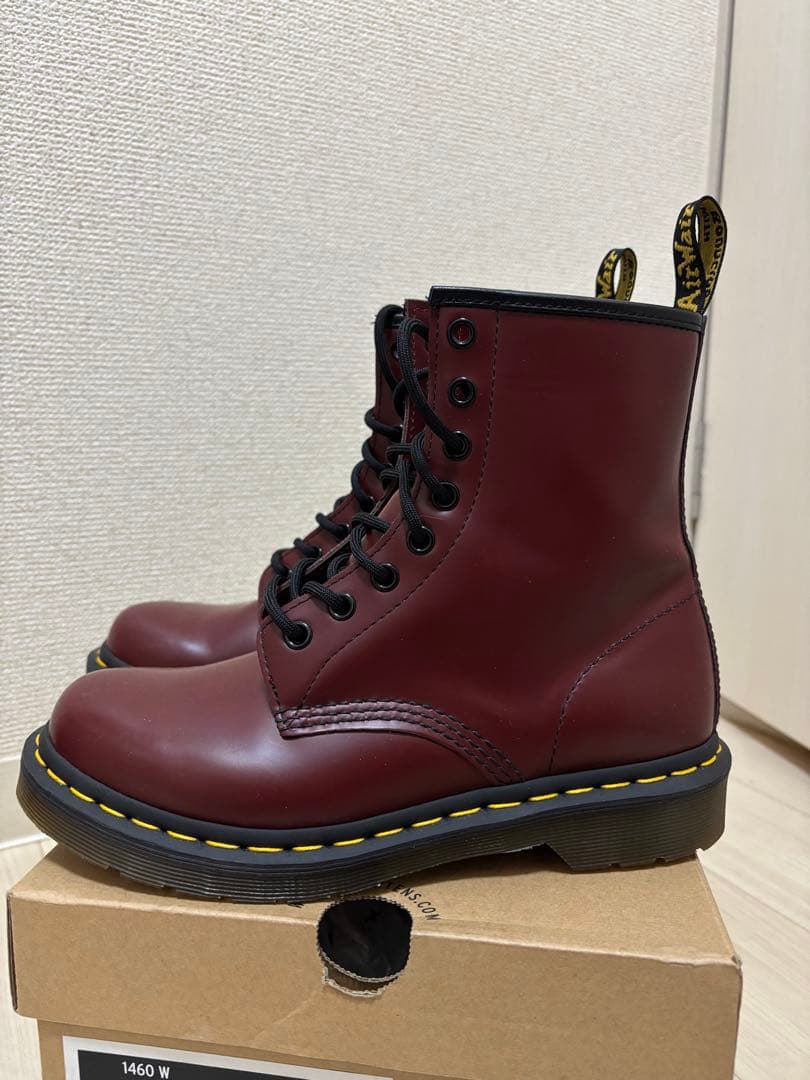【キャシー塚本】Dr. Martens1460 W チェリーレッドUK 5