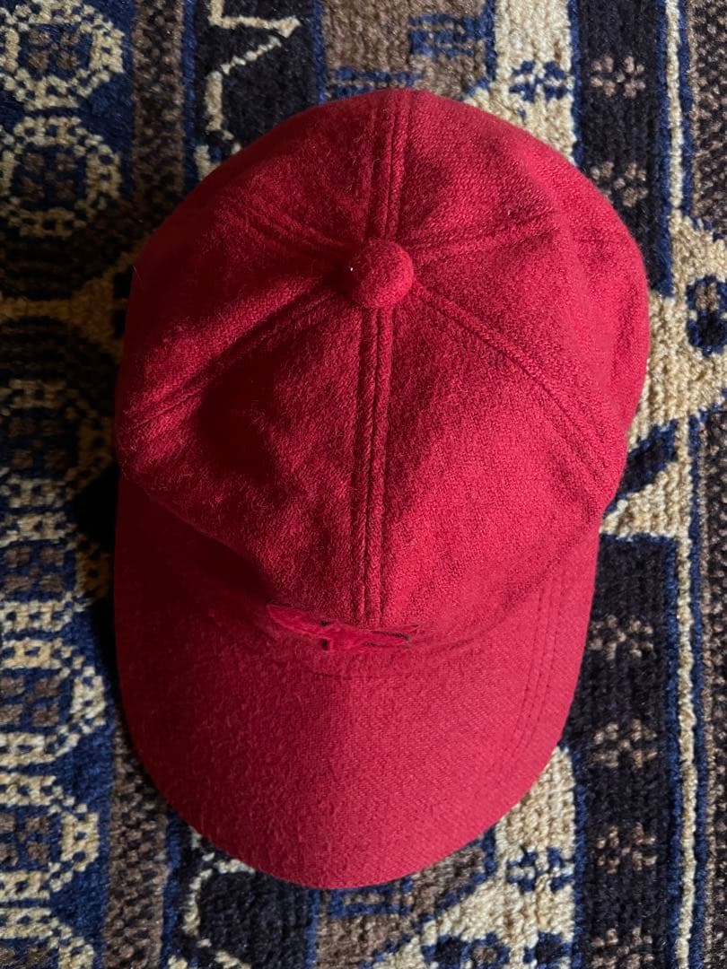 希少 GOODENOUGH FELT LOGO BASEBALL CAP