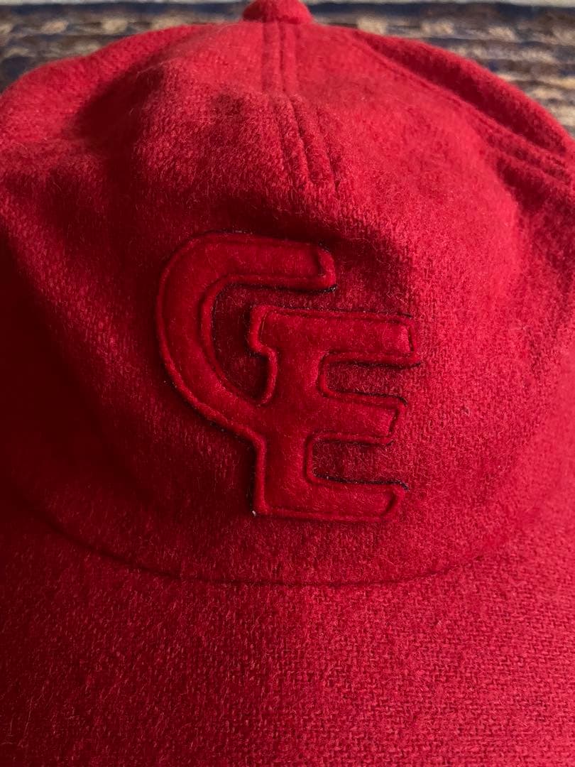 希少 GOODENOUGH FELT LOGO BASEBALL CAP