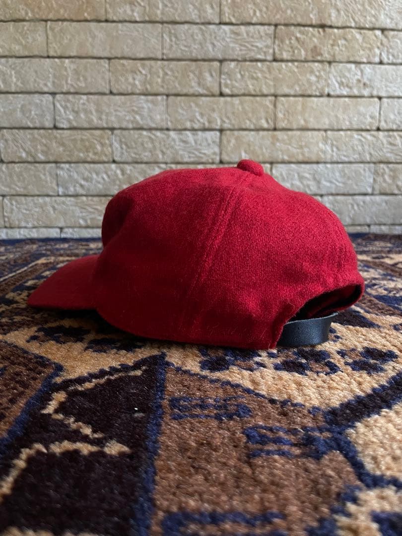 希少 GOODENOUGH FELT LOGO BASEBALL CAP