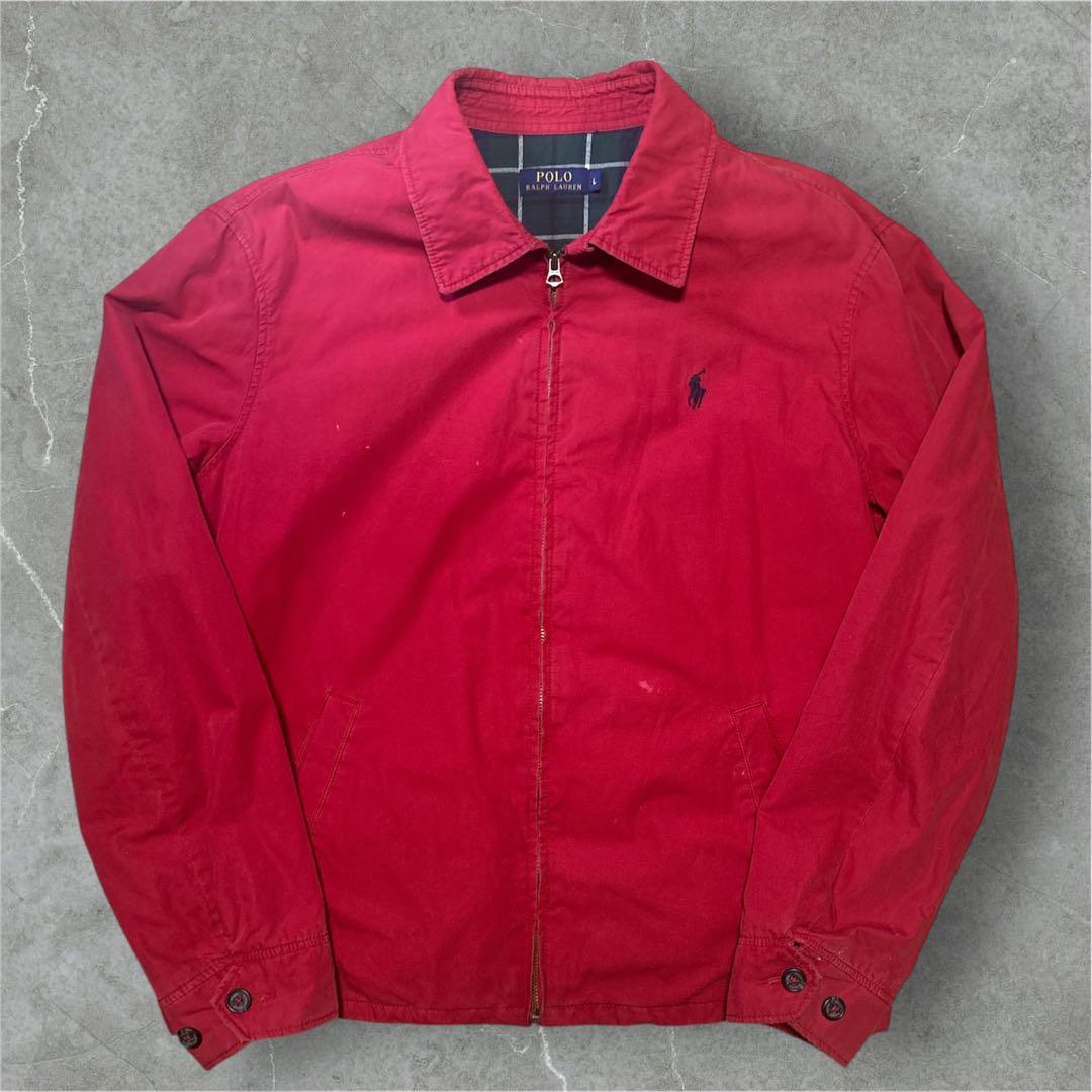 POLO Ralph Lauren スウィングトップ TALONジップ レッド