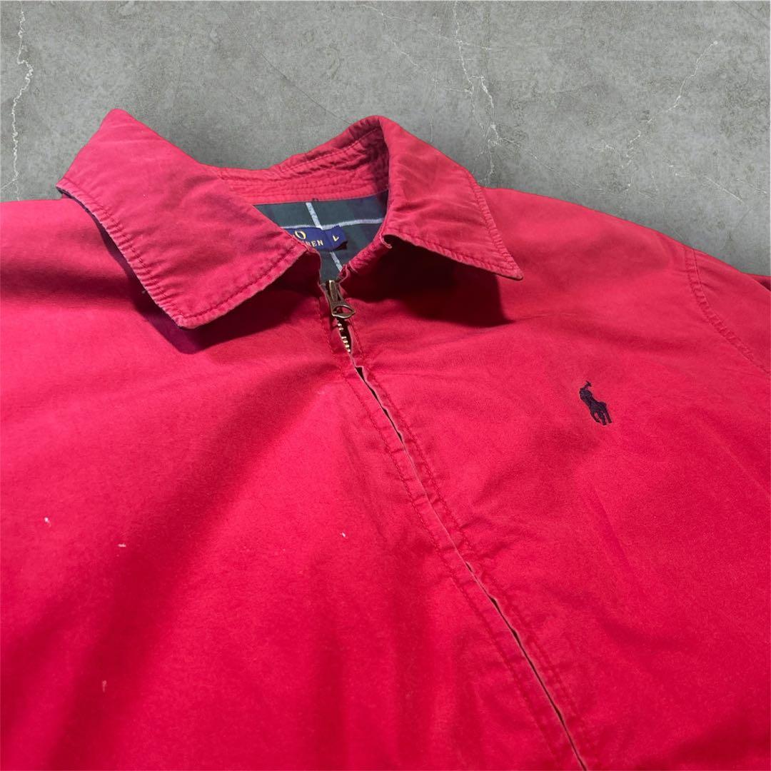 POLO Ralph Lauren スウィングトップ TALONジップ レッド