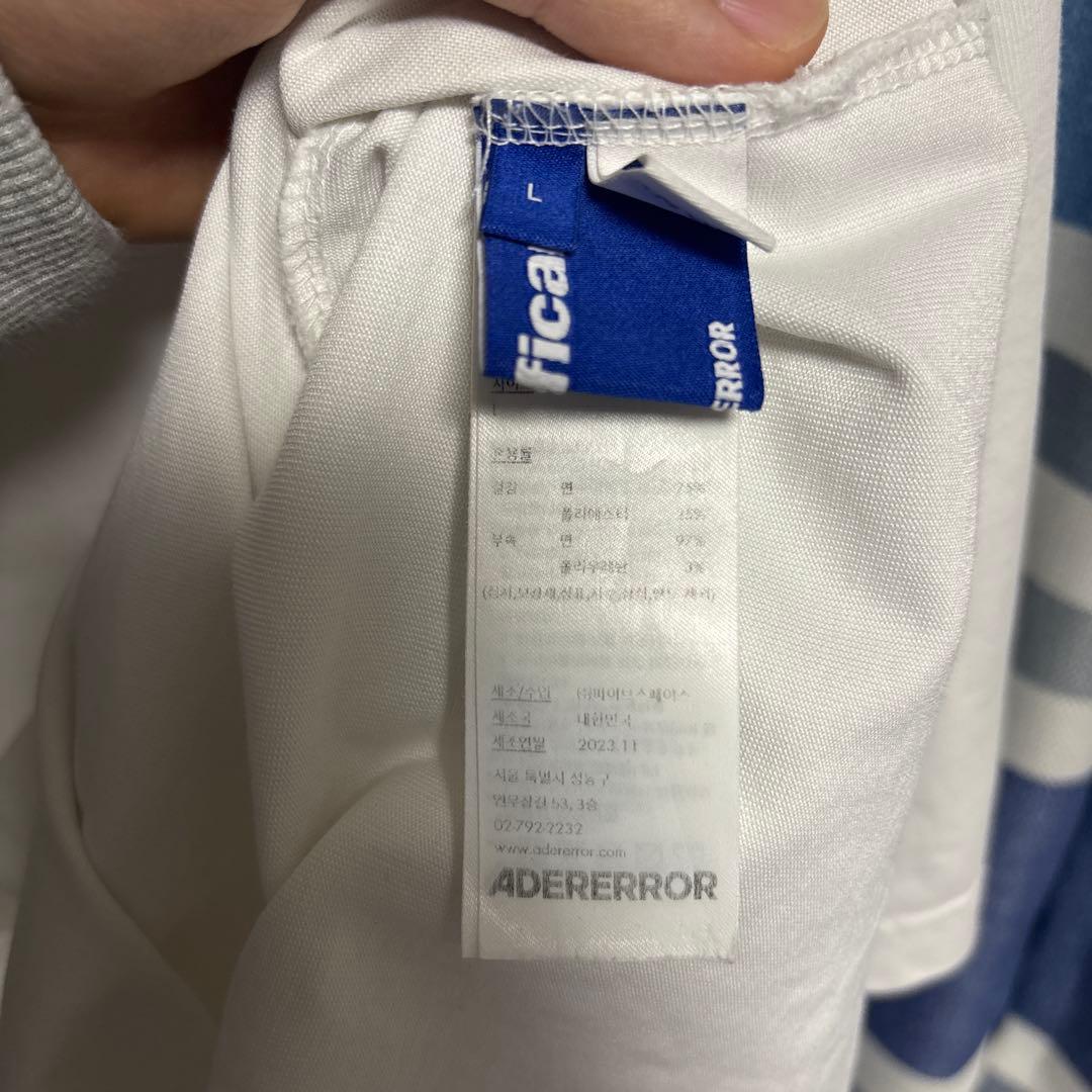 ADERERROR Tシャツ