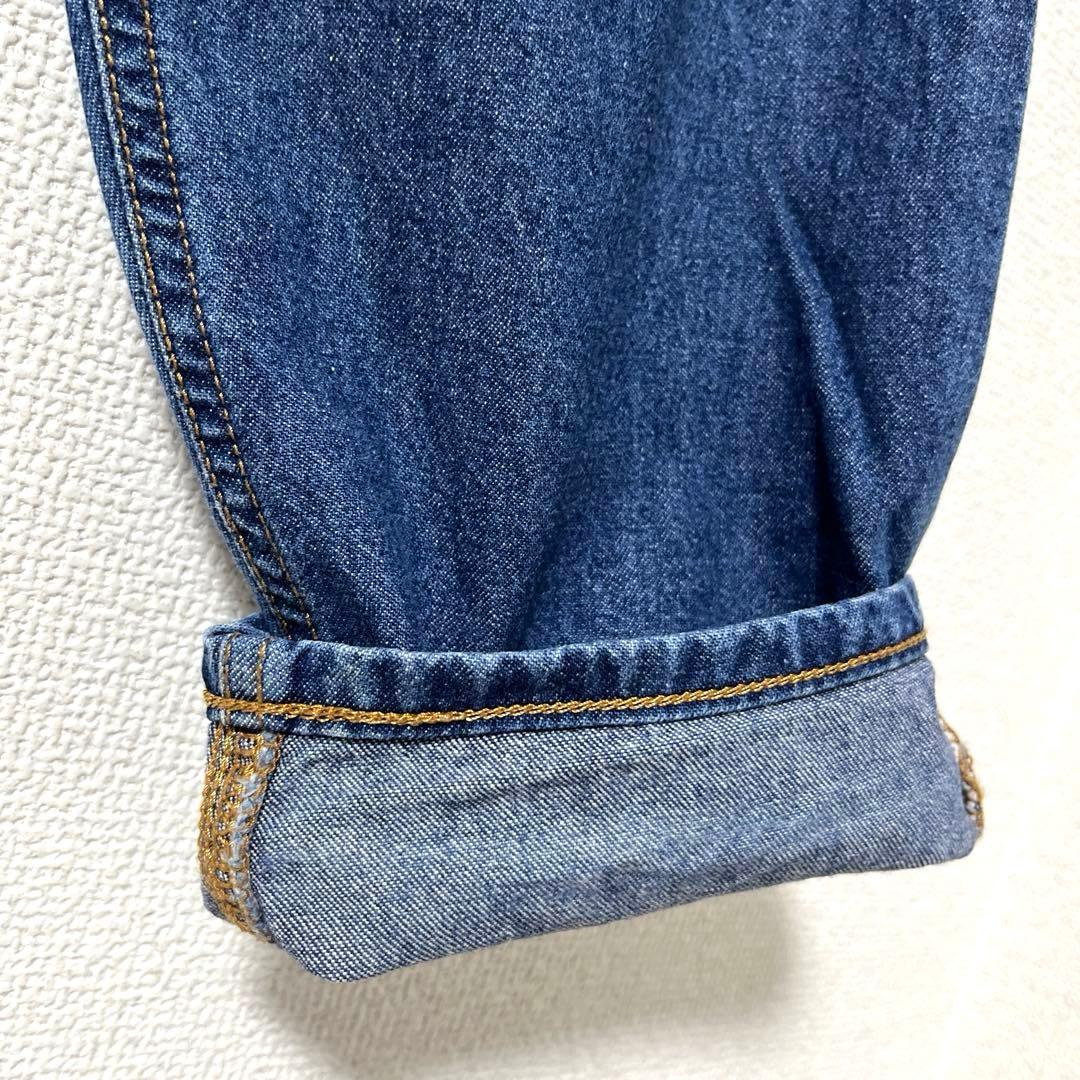 【希少】メルシーボークー×リー コラボ サルエルデニムパンツ うしろまえ仕様M