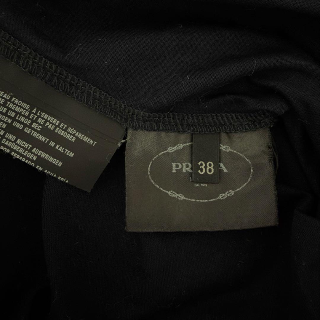 PRADA ネイビー 半袖Tシャツ