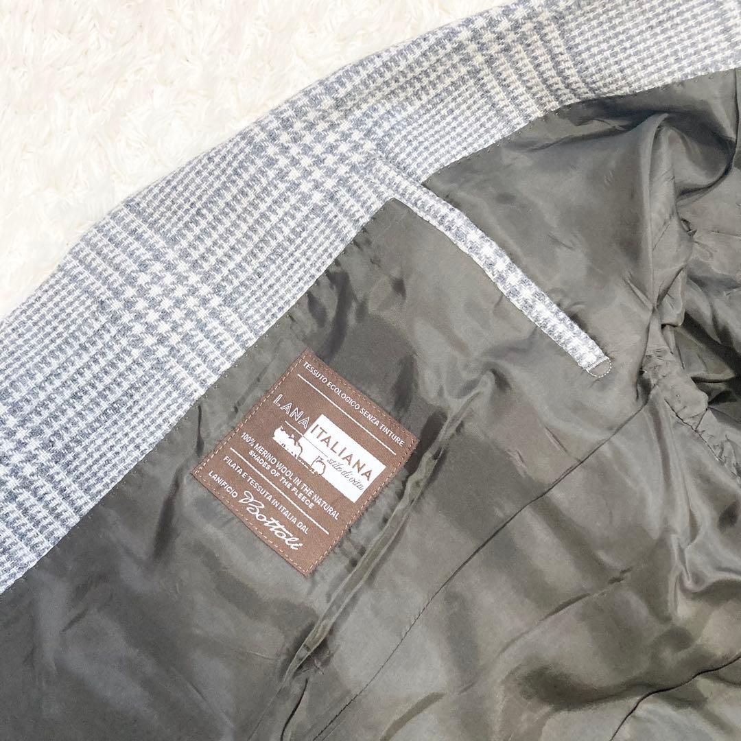 定価8.9万 マッキントッシュ Bottoli グレンチェックツイードジャケット