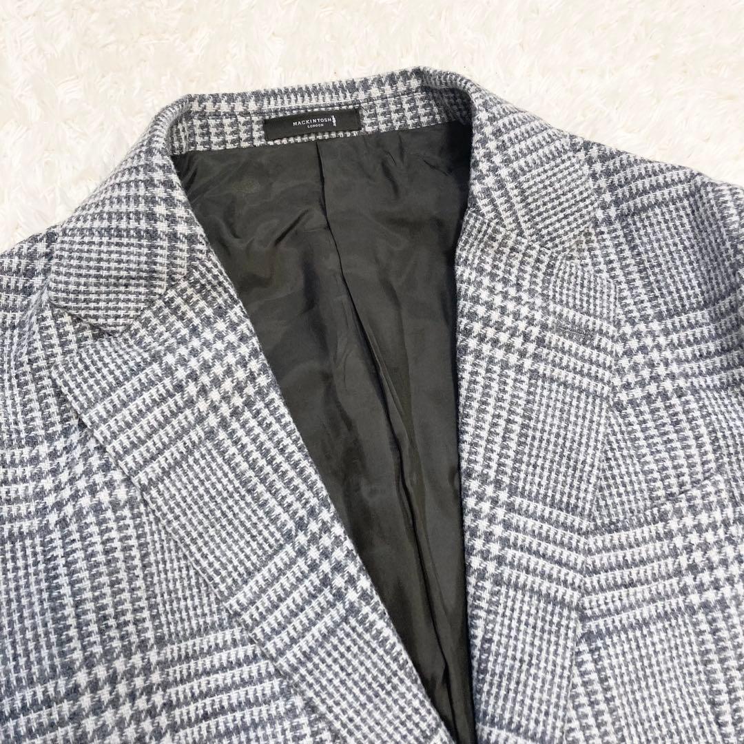 定価8.9万 マッキントッシュ Bottoli グレンチェックツイードジャケット