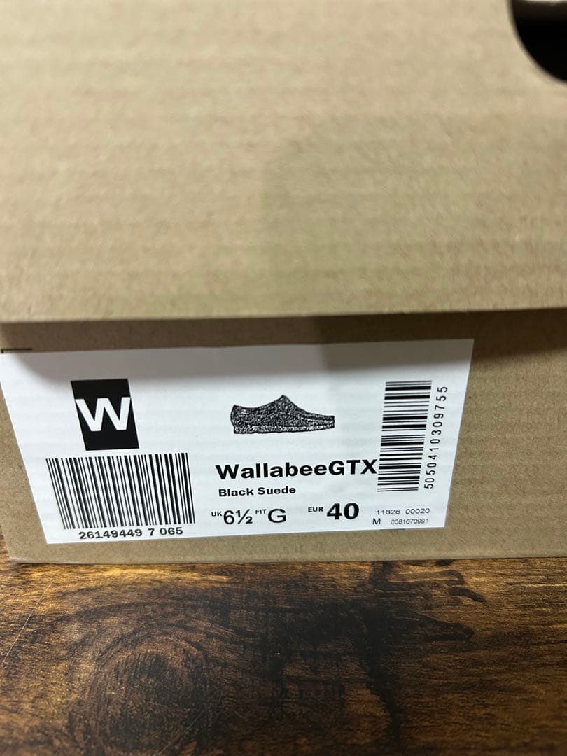 P*P様 クラークス　ワラビーGORE-TEX
