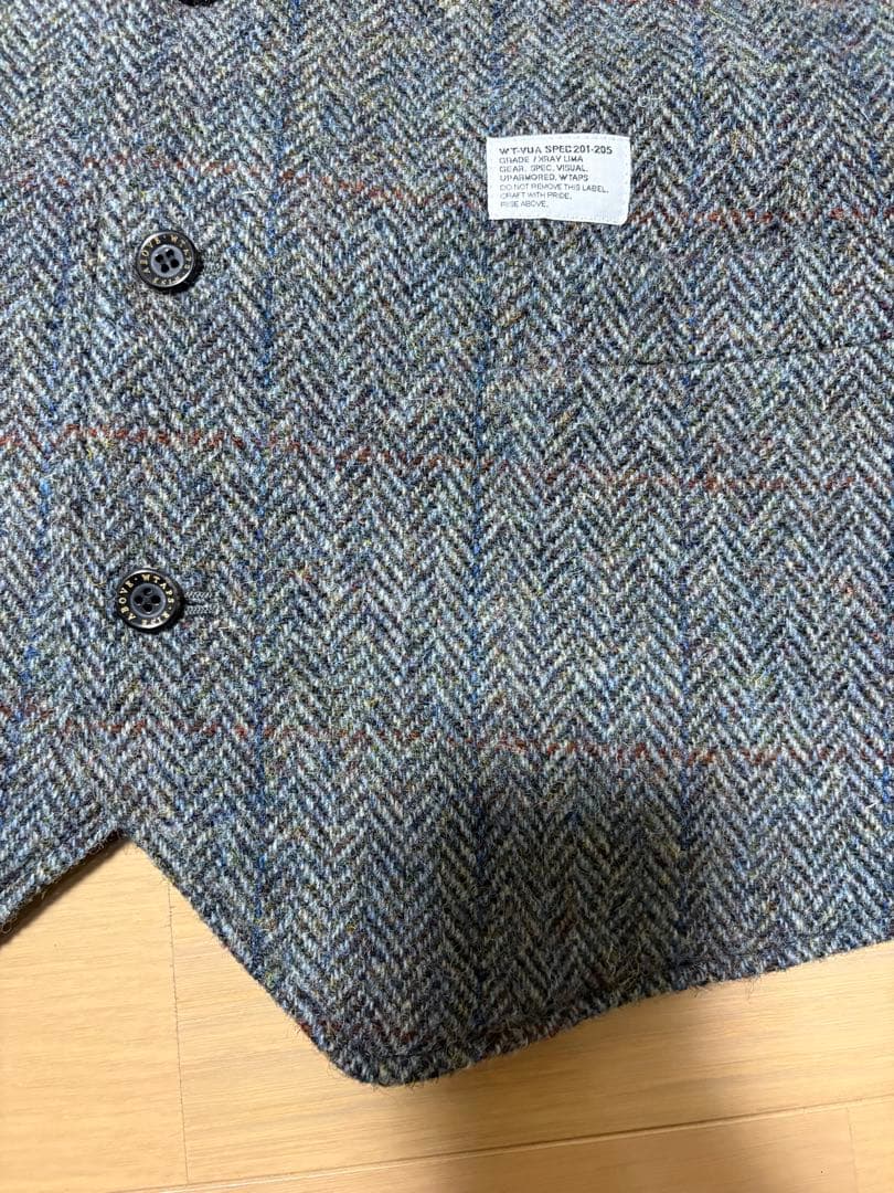 wtaps × Harris Tweed McQUEEN VEST