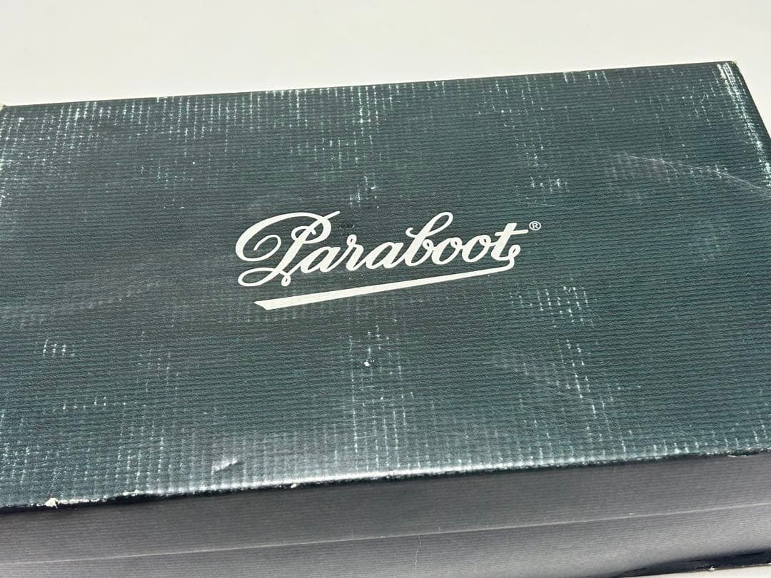 ParabootパラブーツMARINEデッキシューズ ホワイト/レッドサイズ6