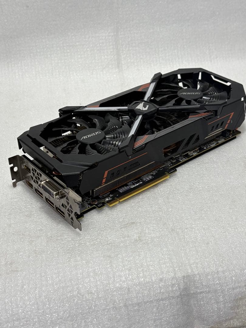 AORUS gtx1080ti 11GBグラフィックボード訳あり作動品