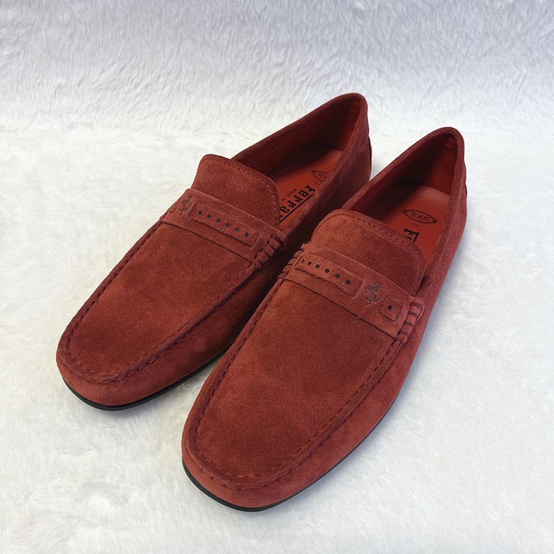 【未使用】 TOD’S Ferrari シティ ゴンミーニ ドライビングシューズ