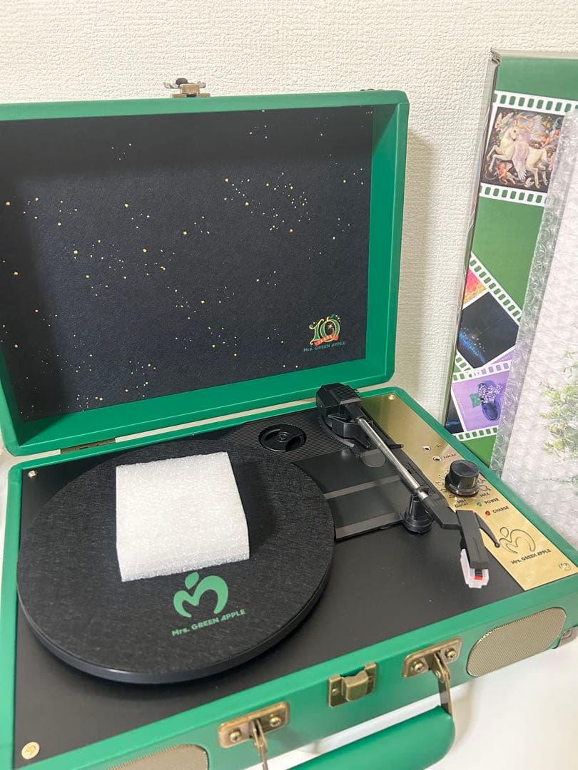Mrs. GREEN APPLE ミセス レコードプレーヤー