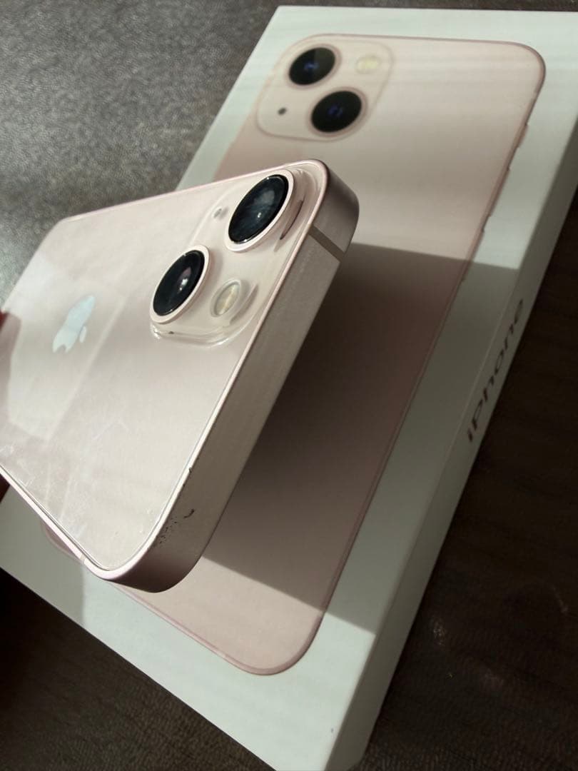 Apple iPhone 13mini ピンク 本体•充電ケーブル•箱