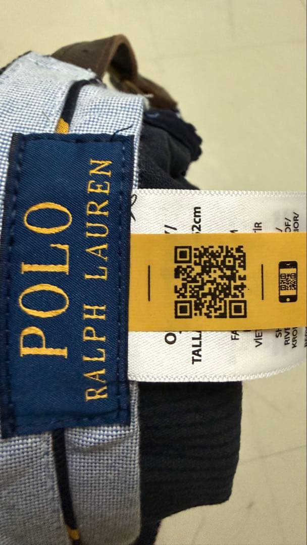 Polo Ralph Lauren ネイビー コーデュロイ キャップ