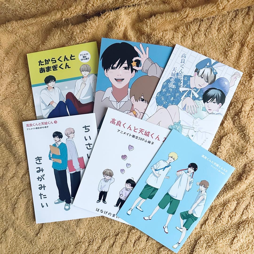 高良くんと天城くん　全巻セット 特典小冊子　はなげのまい
