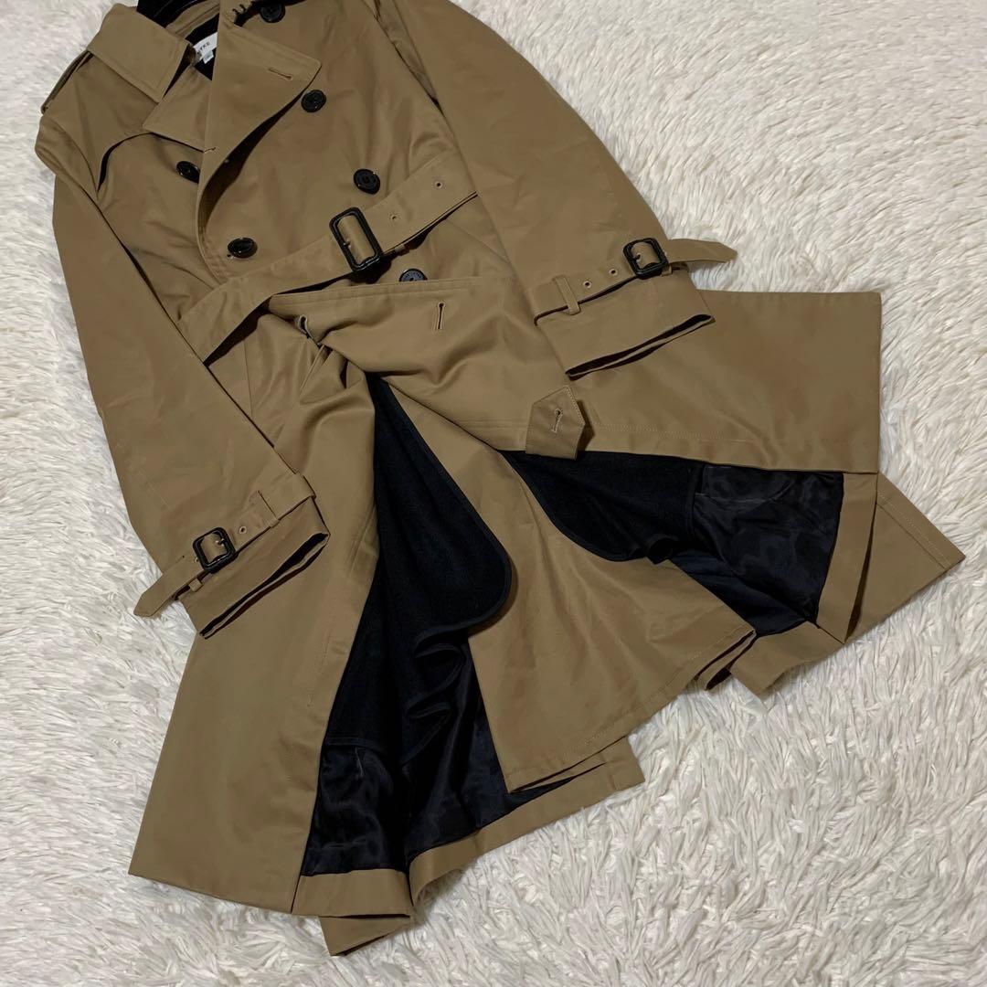 美品　ハイク　トレンチコート　羊毛ライナー　ベルト　ベージュ