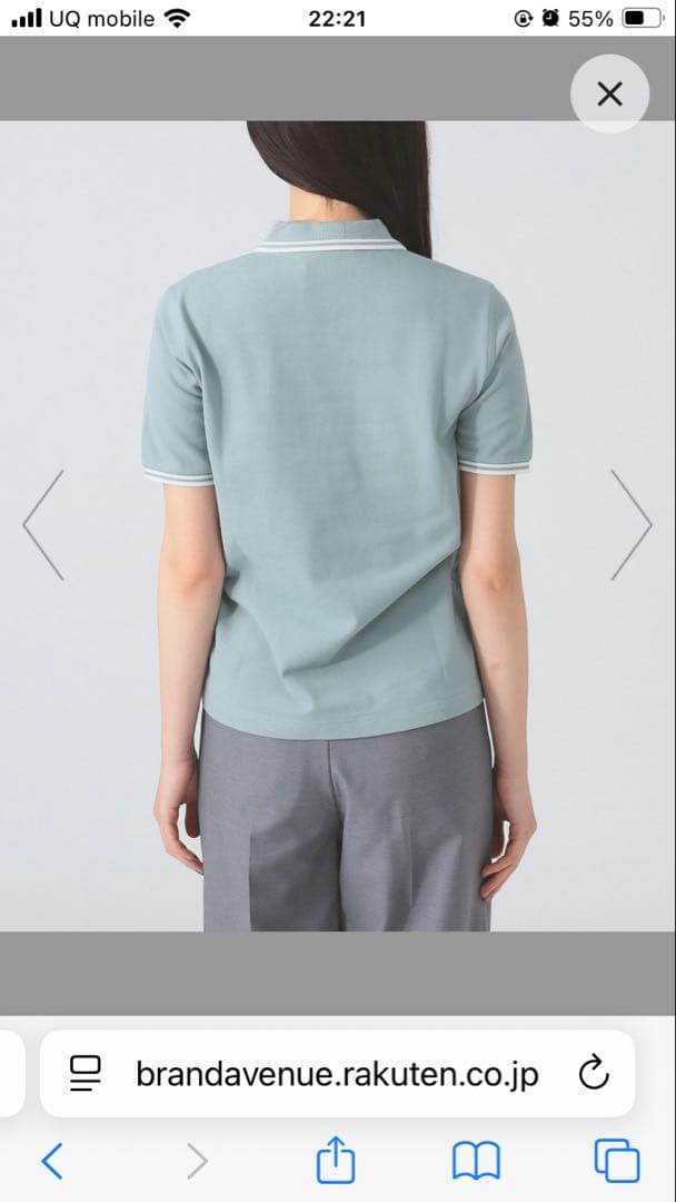 FRED PERRY タグ付き サイズ10