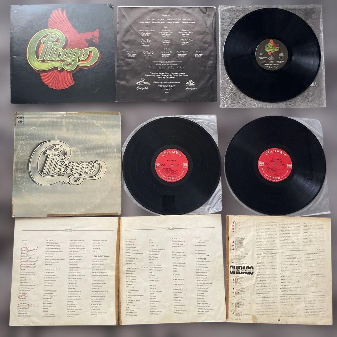 Chicago ６セット11枚まとめ売り　LPレコード