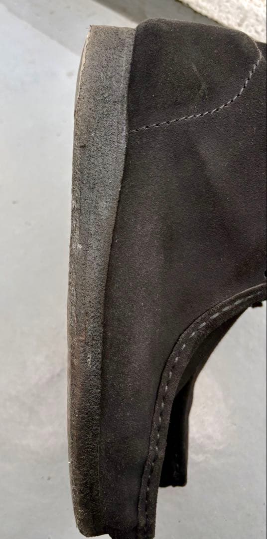 クラークス　ワラビー　wallabee ブラック　28.5
