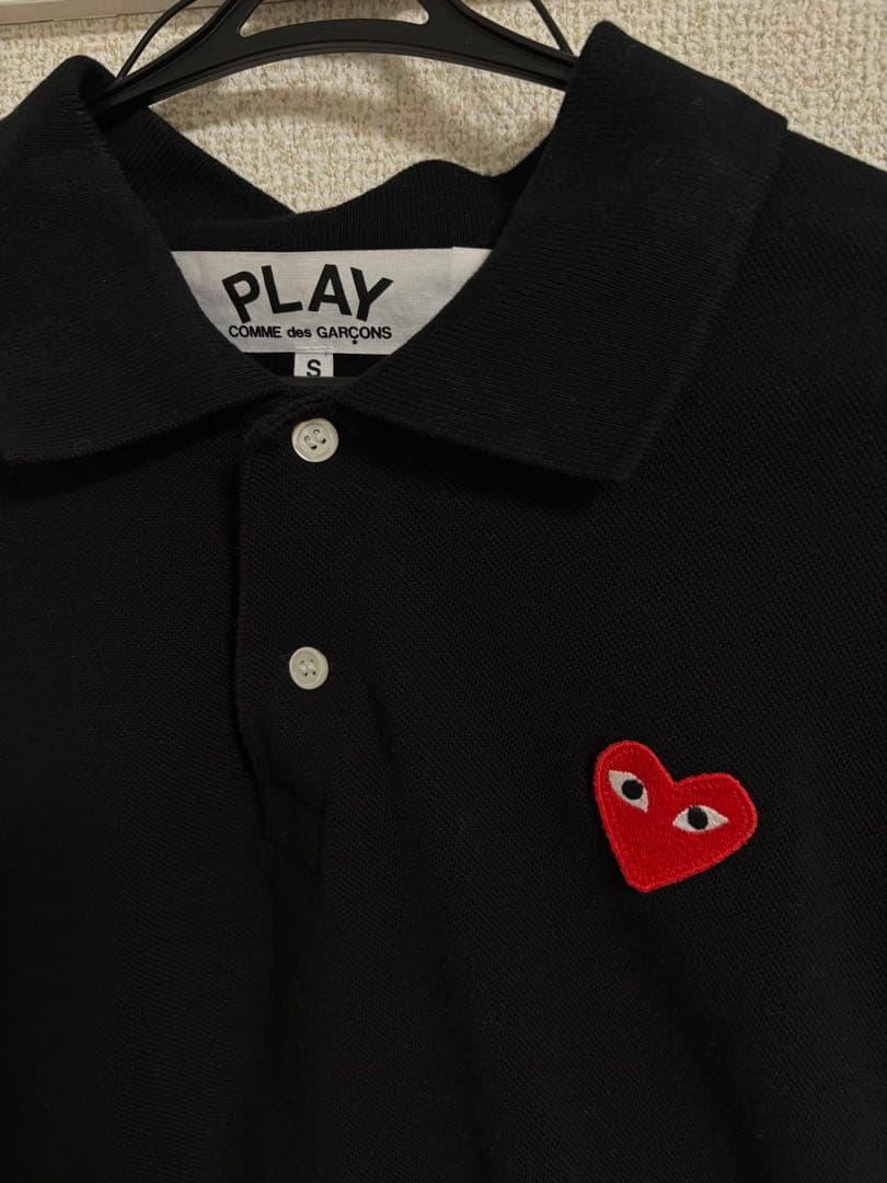 み*お様 PLAY Comme des Garçons 半袖ポロシャツ S