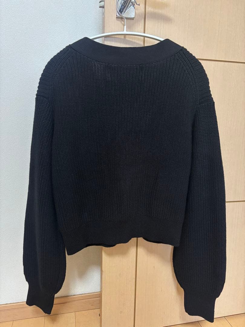 ⭐️新品未使用⭐️ADAWAS ブラック長袖カーディガン