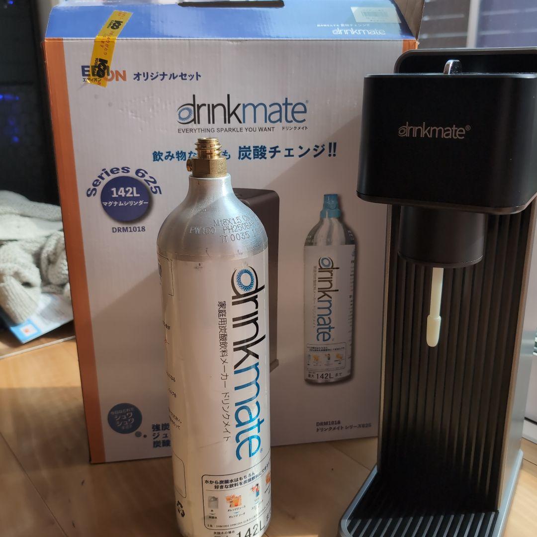 drinkmate炭酸水メーカー　142l　満タンガス付