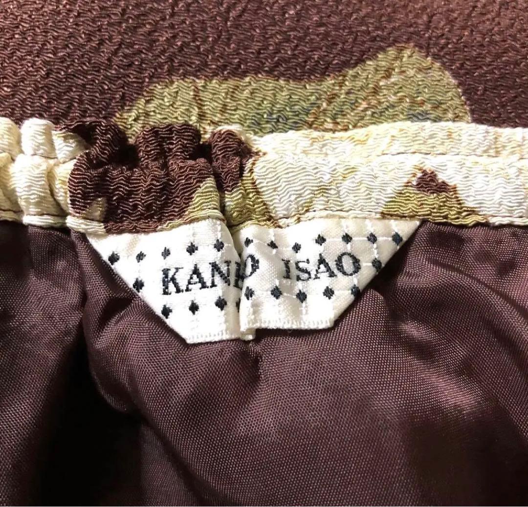 【未使用】⭐️カネコイサオ⭐️スカート⭐️和柄⭐️茶系⭐️