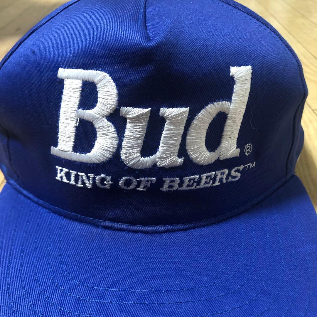 デッドストック❗️Budweiser バドワイザー ヴィンテージ 刺繍 キャップ