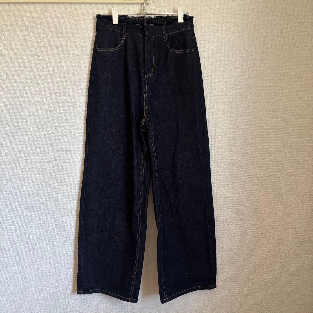 【美品】mystic デニム マルチwayセットアップ ビスチェセットサイズ2