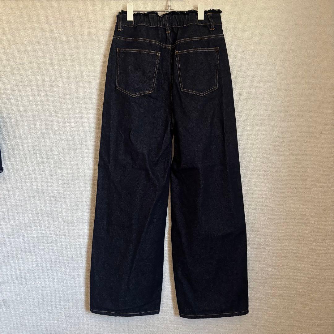 【美品】mystic デニム マルチwayセットアップ ビスチェセットサイズ2