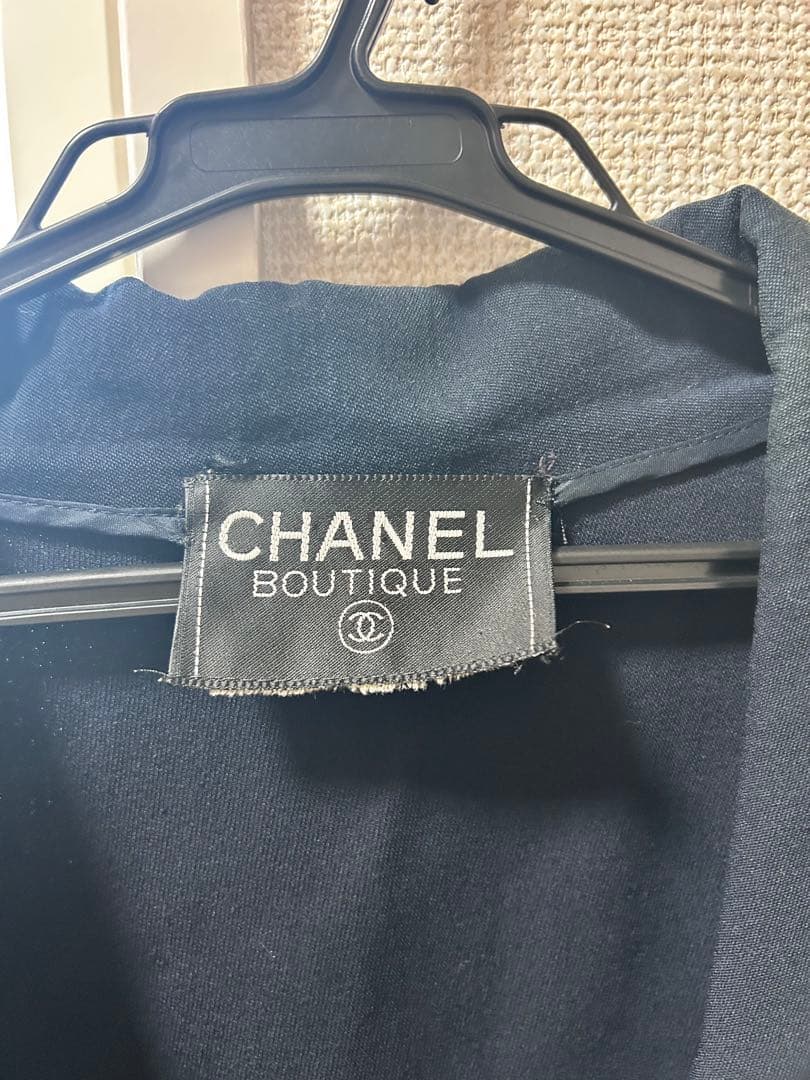 CHANEL BOUTIQUE ブラック テーラードジャケット