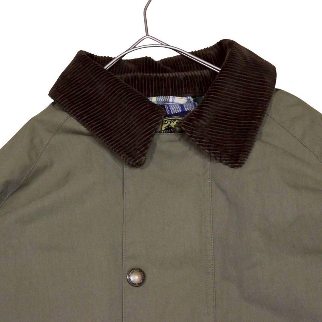BRITISH KHAKI【Free】 コーデュロイ襟 ミリタリージャケット