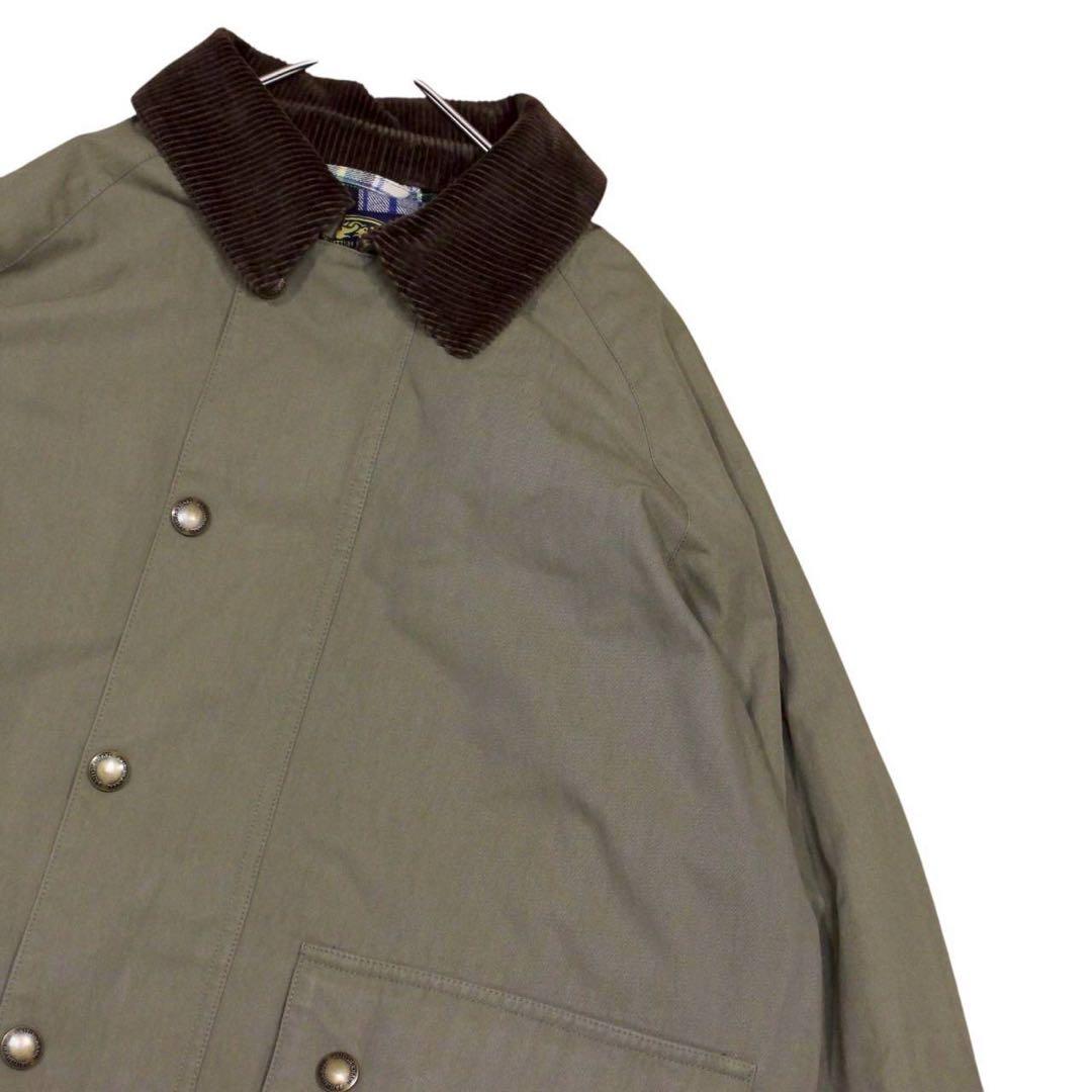 BRITISH KHAKI【Free】 コーデュロイ襟 ミリタリージャケット