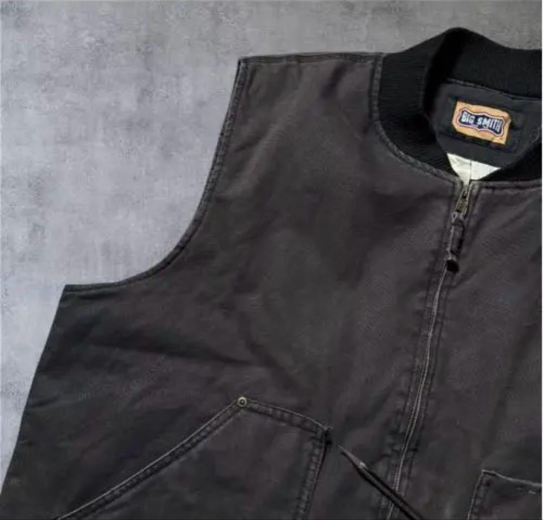 BIG SMITH ダックベスト 90年代 黒