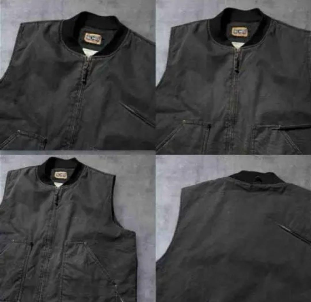 BIG SMITH ダックベスト 90年代 黒
