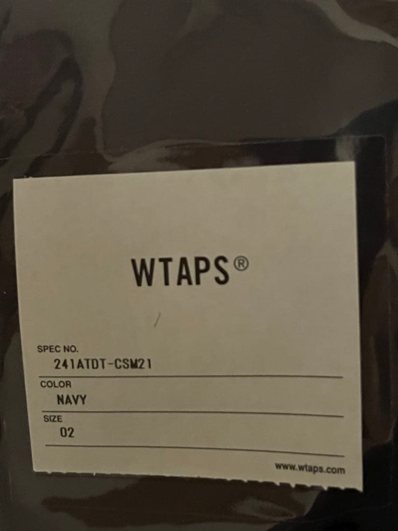 WTAPS ACADEMY / SS / COTTON COLLEGE ネイビー
