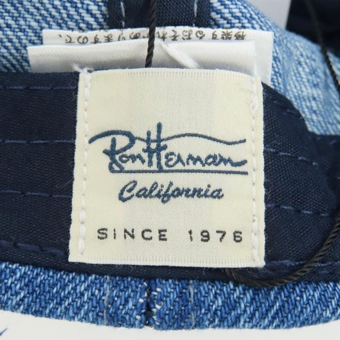 RHC Ron Herman キャップ デニム ライトインディゴ