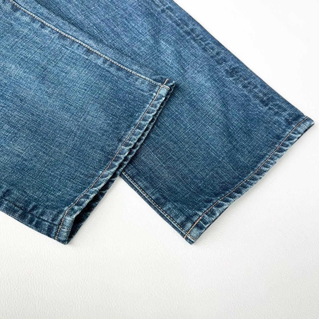 3294【極美品】45R ストレートデニム 45年ものがたり シャルロット 保美