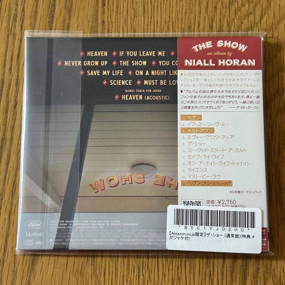 Niall Horan The Show メガジャケ付新品未開封国内盤CD