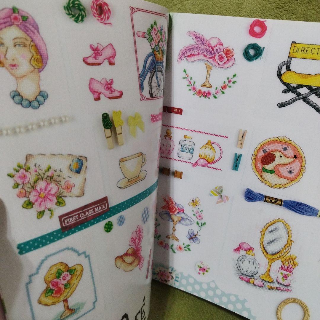Cross Stitch Mini Motifs Vintage　クロスステッチ
