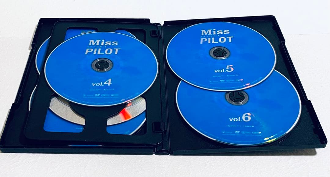 Miss PlLOT ミス・パイロット　【全６巻】　レンタル版DVD 全巻