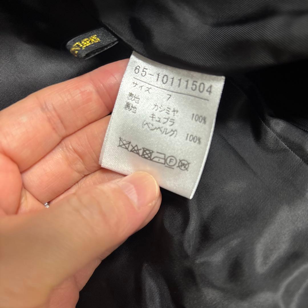 m*a様 新品！INEDCLARO カシミア100%コート Sサイズ