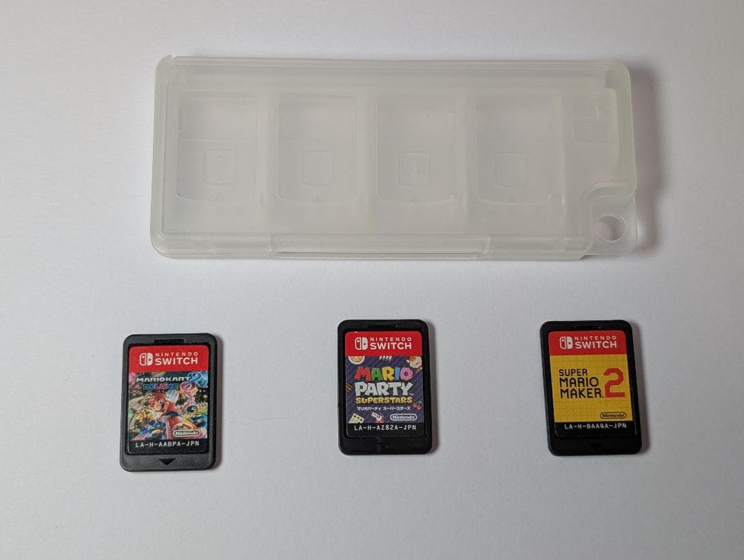 【美品】Nintendo Switch　バッテリー強化版（新型）ゲーム3本セット