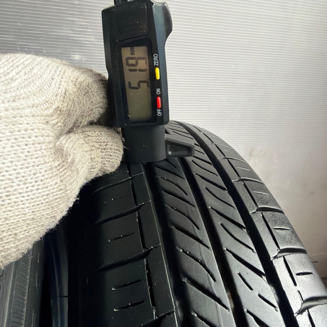 送料無料◆145/80R13/夏4本/残溝約5㎜/製造2019年/ダンロップ