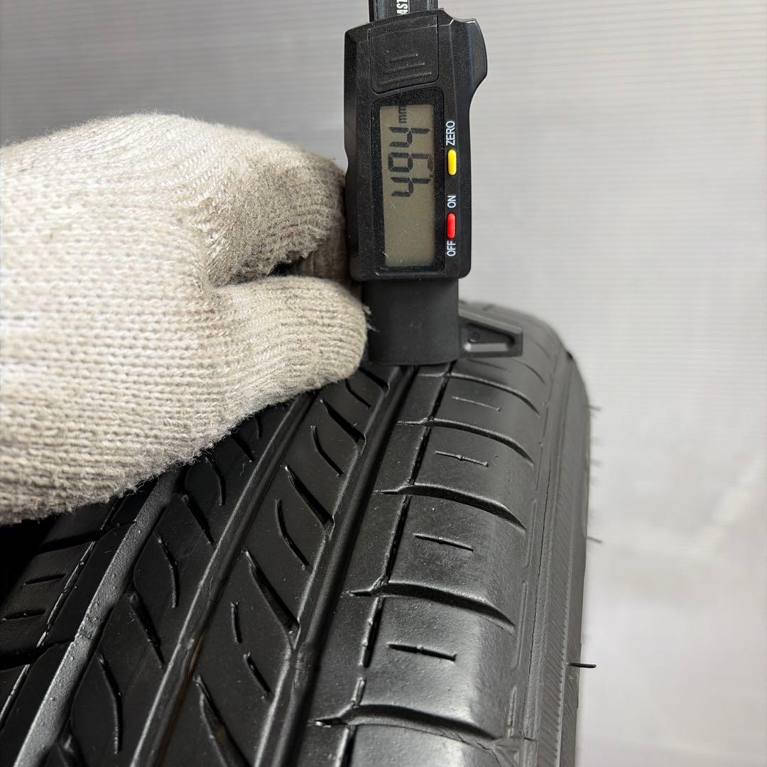 送料無料◆145/80R13/夏4本/残溝約5㎜/製造2019年/ダンロップ