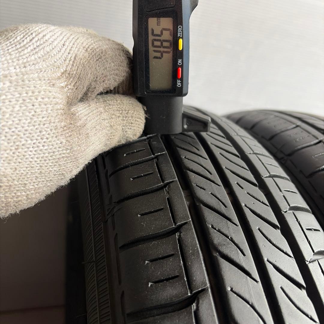 送料無料◆145/80R13/夏4本/残溝約5㎜/製造2019年/ダンロップ